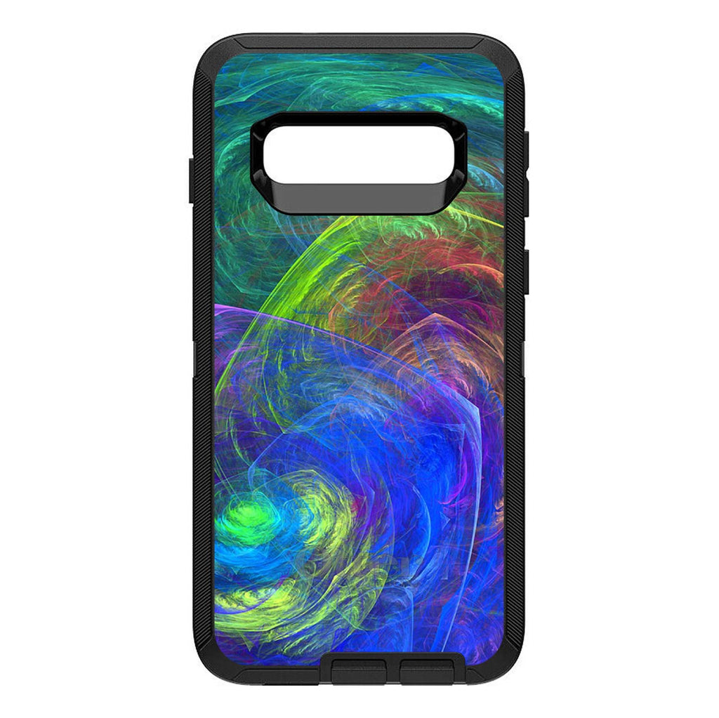 Abstract Color Light Swirl OtterBox Defender Case for iPhone & Galaxy, view 9