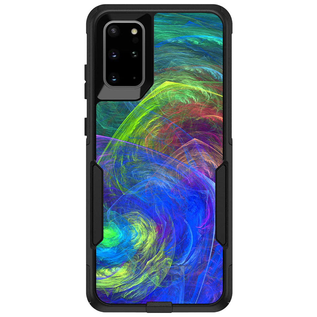 Abstract Color Light Swirl OtterBox Commuter Case for iPhone & Galaxy, view 6