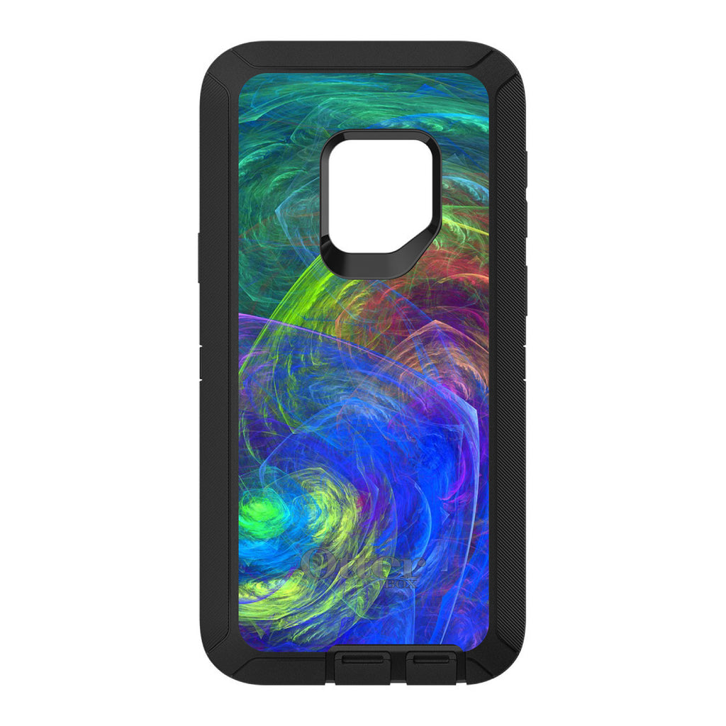 Abstract Color Light Swirl OtterBox Defender Case for iPhone & Galaxy, view 11