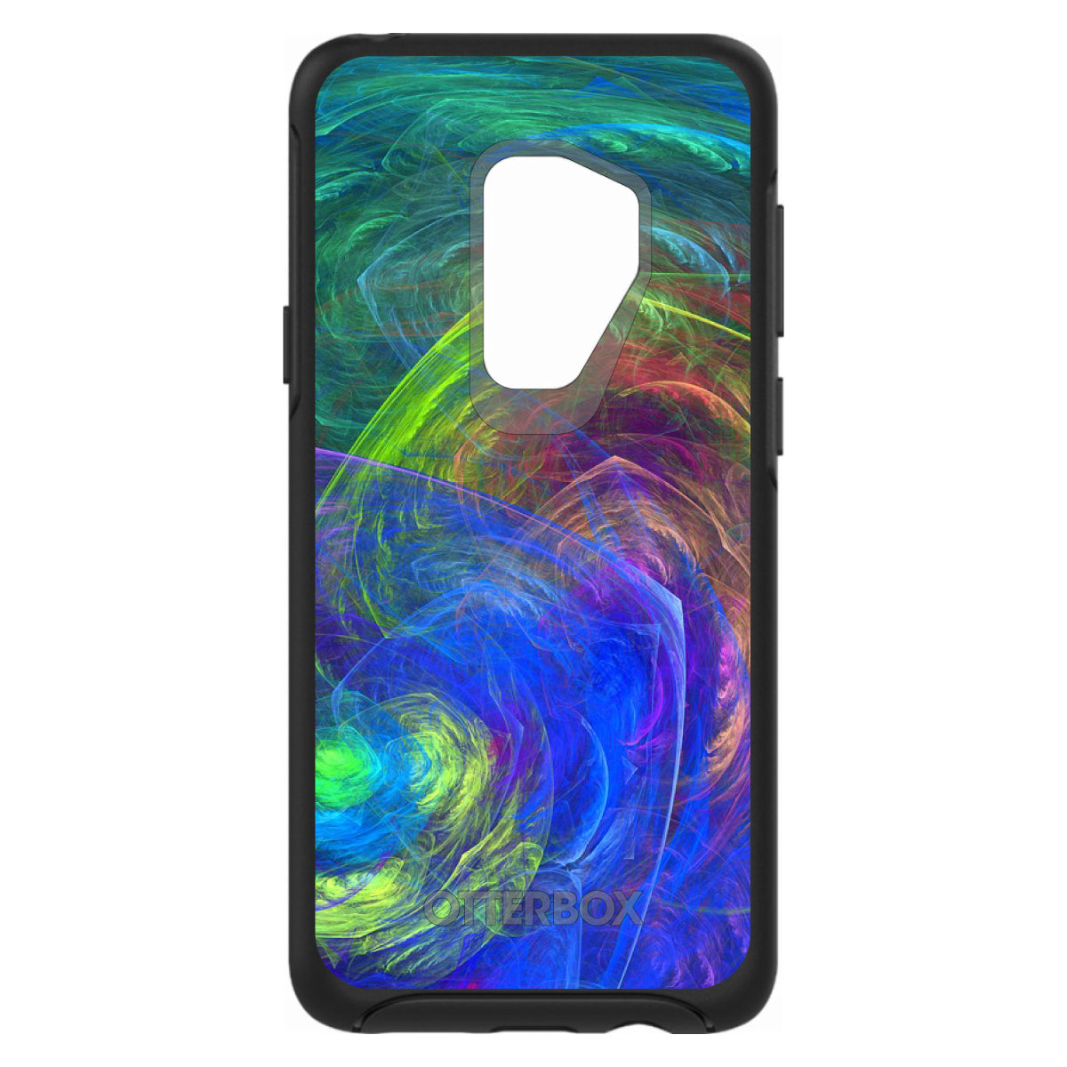 Abstract Color Light Swirl OtterBox Symmetry Case for iPhone & Galaxy, view 9