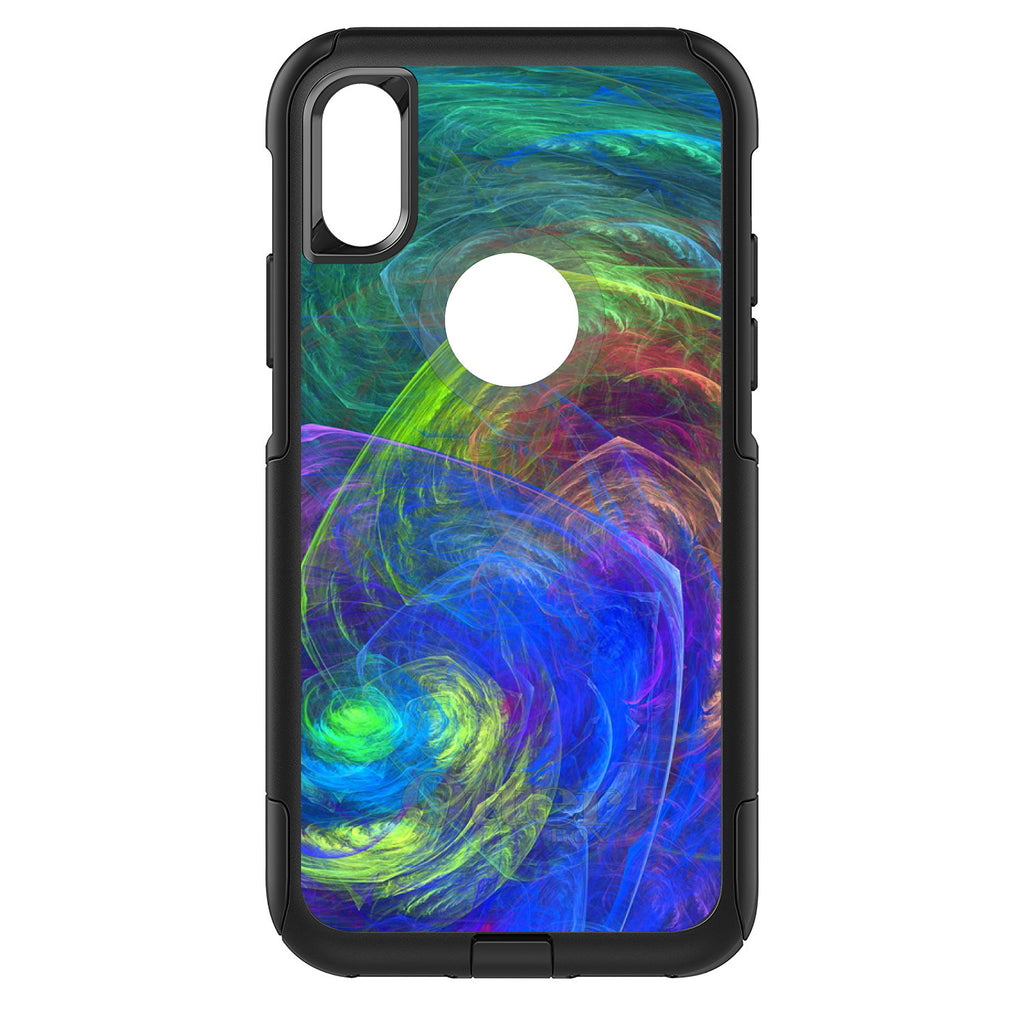 Abstract Color Light Swirl OtterBox Commuter Case for iPhone & Galaxy, view 3