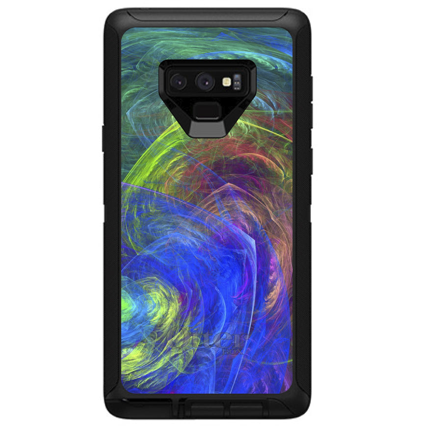 Abstract Color Light Swirl OtterBox Defender Case for iPhone & Galaxy, view 16