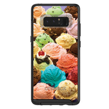 DistinctInk™ OtterBox Symmetry Series Case for Apple iPhone / Samsung Galaxy / Google Pixel - Ice Cream Scoops Cones