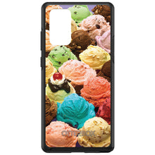 DistinctInk™ OtterBox Symmetry Series Case for Apple iPhone / Samsung Galaxy / Google Pixel - Ice Cream Scoops Cones