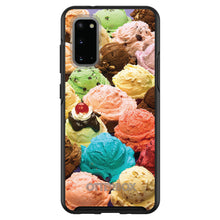 DistinctInk™ OtterBox Symmetry Series Case for Apple iPhone / Samsung Galaxy / Google Pixel - Ice Cream Scoops Cones