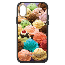 DistinctInk™ OtterBox Symmetry Series Case for Apple iPhone / Samsung Galaxy / Google Pixel - Ice Cream Scoops Cones