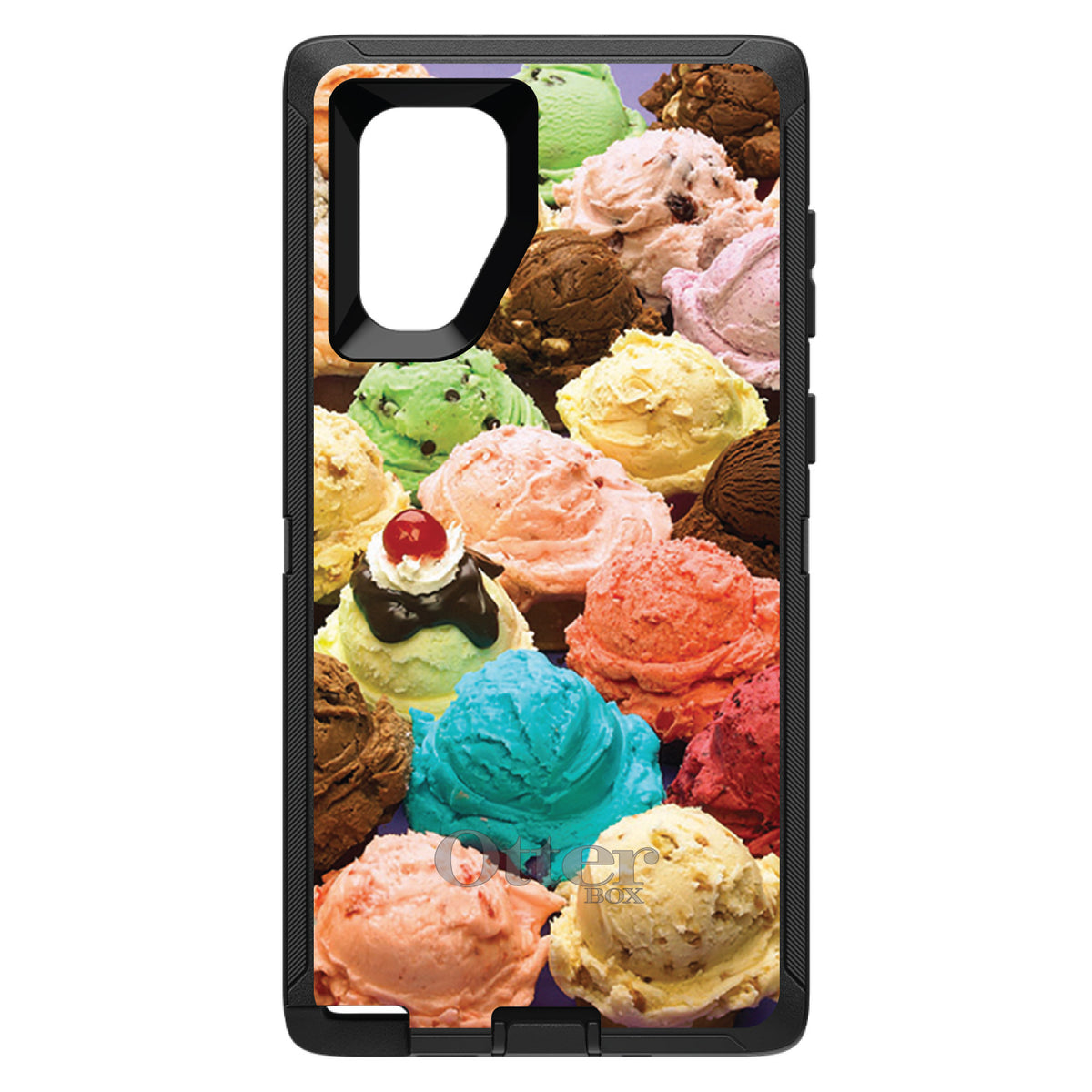Ice Cream Scoops Cones OtterBox Defender Case for iPhone & Galaxy, view 14