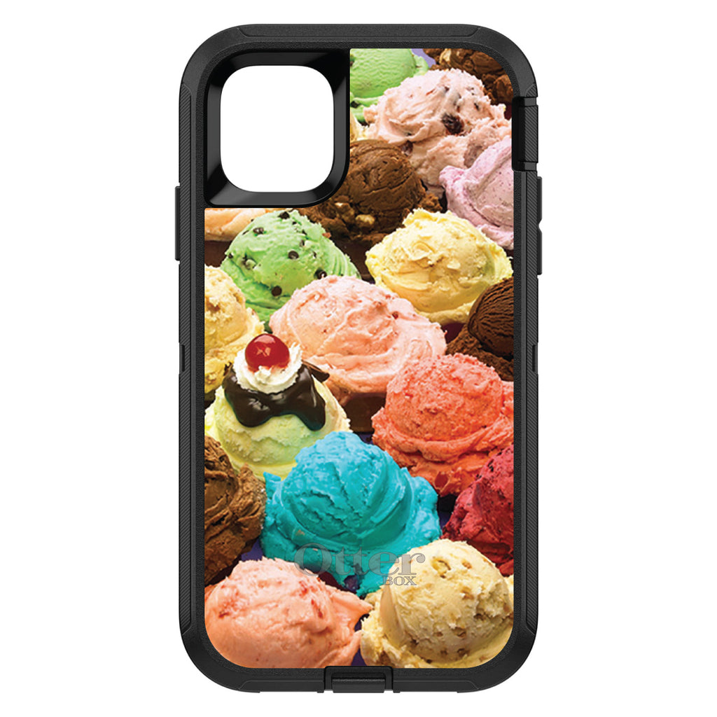Ice Cream Scoops Cones OtterBox Defender Case for iPhone & Galaxy, view 2