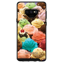 DistinctInk™ OtterBox Symmetry Series Case for Apple iPhone / Samsung Galaxy / Google Pixel - Ice Cream Scoops Cones