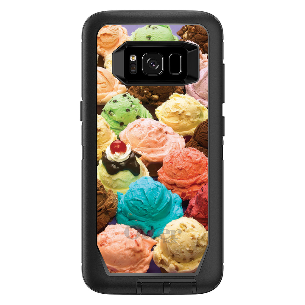Ice Cream Scoops Cones OtterBox Defender Case for iPhone & Galaxy, view 12