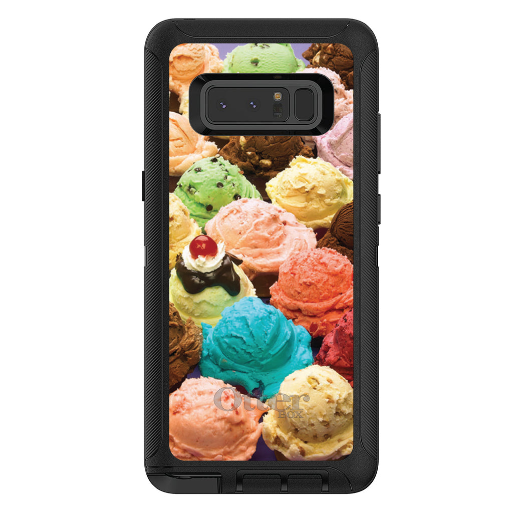 Ice Cream Scoops Cones OtterBox Defender Case for iPhone & Galaxy, view 17