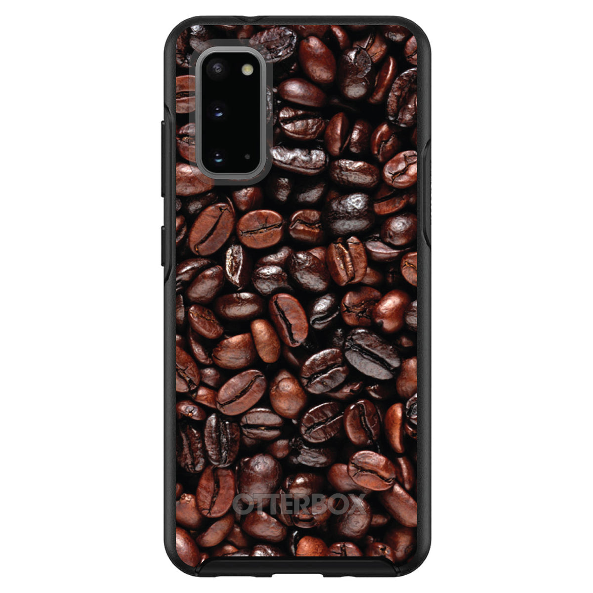 Dark Brown Coffee Beans OtterBox Symmetry Case for iPhone & Galaxy, view 5