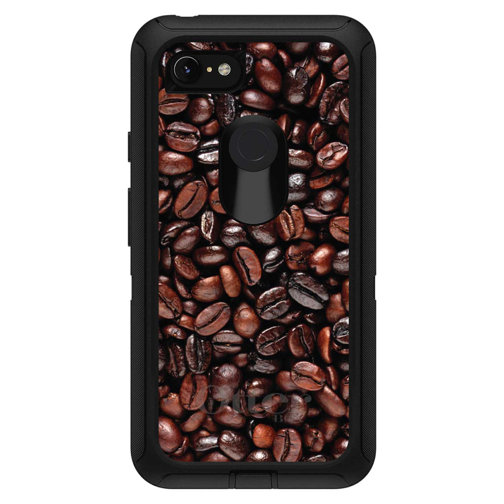 Dark Brown Coffee Beans OtterBox Defender Case for iPhone & Galaxy, view 18
