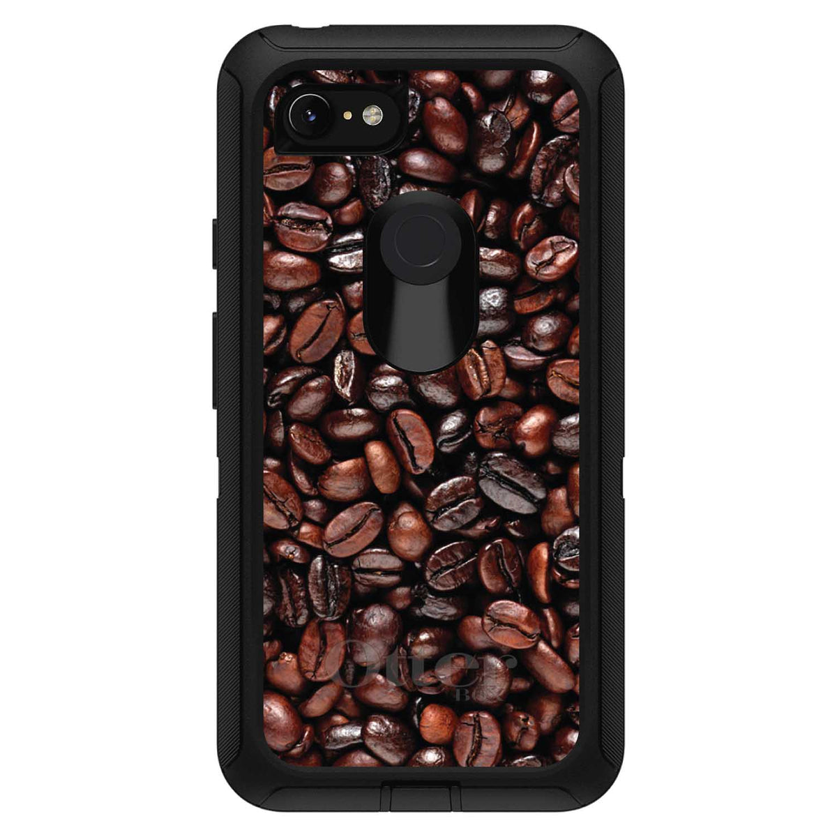 Dark Brown Coffee Beans OtterBox Defender Case for iPhone & Galaxy, view 18