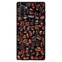 DistinctInk® Hard Plastic Snap-On Case for Apple iPhone or Samsung Galaxy - Dark Brown Coffee Beans