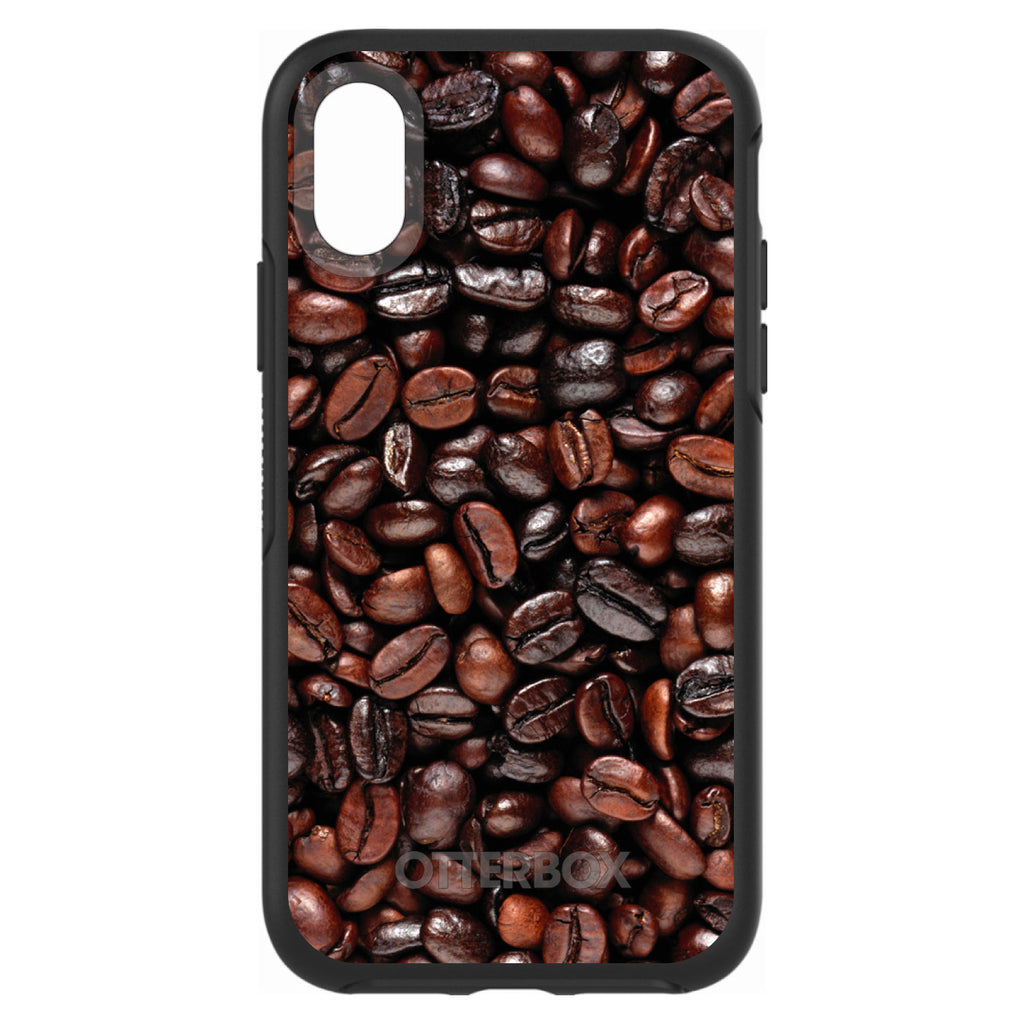 Dark Brown Coffee Beans OtterBox Symmetry Case for iPhone & Galaxy, view 4