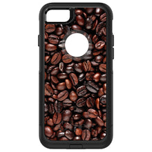 DistinctInk™ OtterBox Commuter Series Case for Apple iPhone or Samsung Galaxy - Dark Brown Coffee Beans