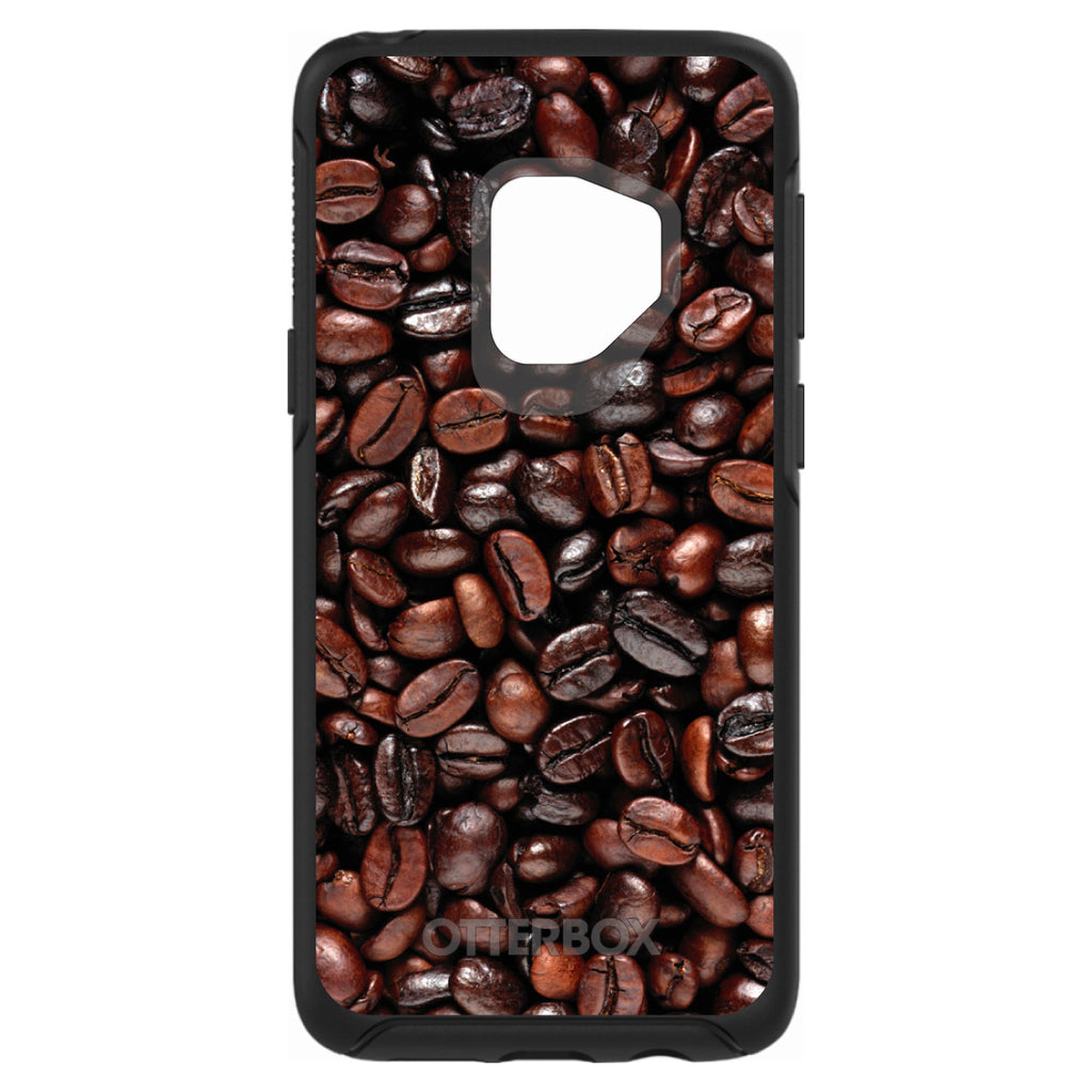 Dark Brown Coffee Beans OtterBox Symmetry Case for iPhone & Galaxy, view 8