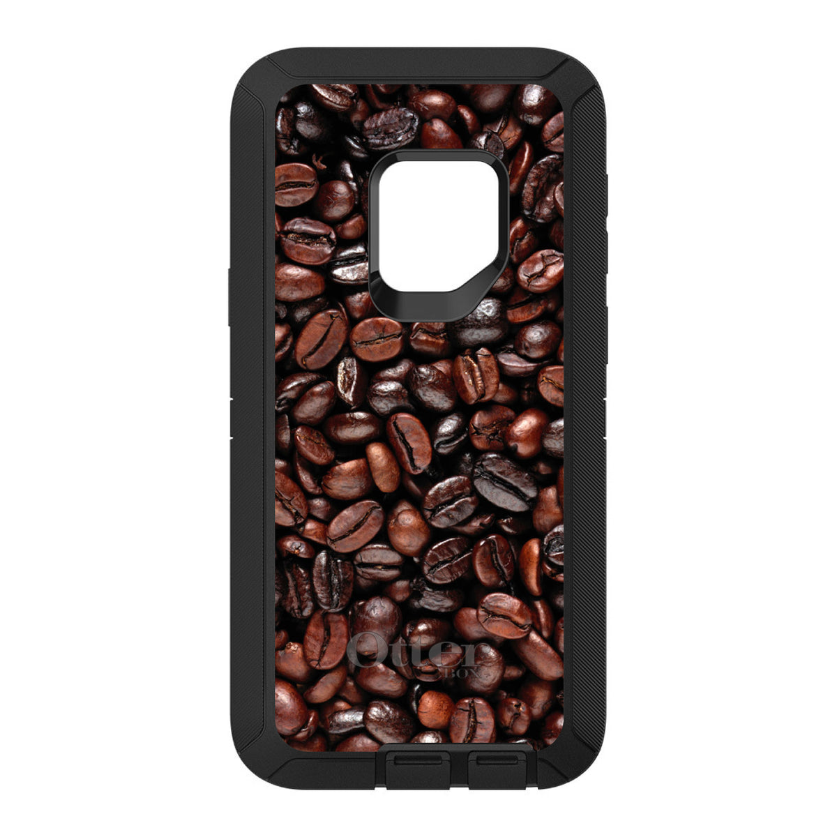 Dark Brown Coffee Beans OtterBox Defender Case for iPhone & Galaxy, view 11