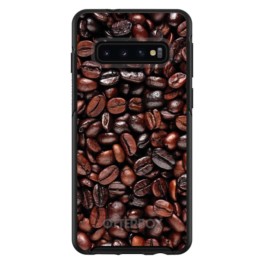 Dark Brown Coffee Beans OtterBox Symmetry Case for iPhone & Galaxy, view 6