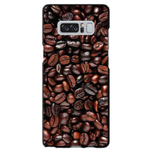 DistinctInk® Hard Plastic Snap-On Case for Apple iPhone or Samsung Galaxy - Dark Brown Coffee Beans