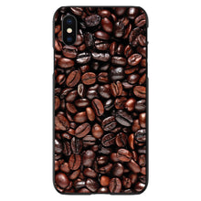 DistinctInk® Hard Plastic Snap-On Case for Apple iPhone or Samsung Galaxy - Dark Brown Coffee Beans