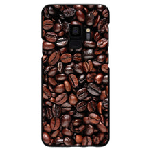DistinctInk® Hard Plastic Snap-On Case for Apple iPhone or Samsung Galaxy - Dark Brown Coffee Beans