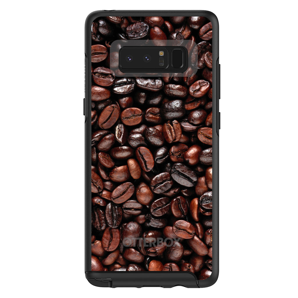 Dark Brown Coffee Beans OtterBox Symmetry Case for iPhone & Galaxy, view 14