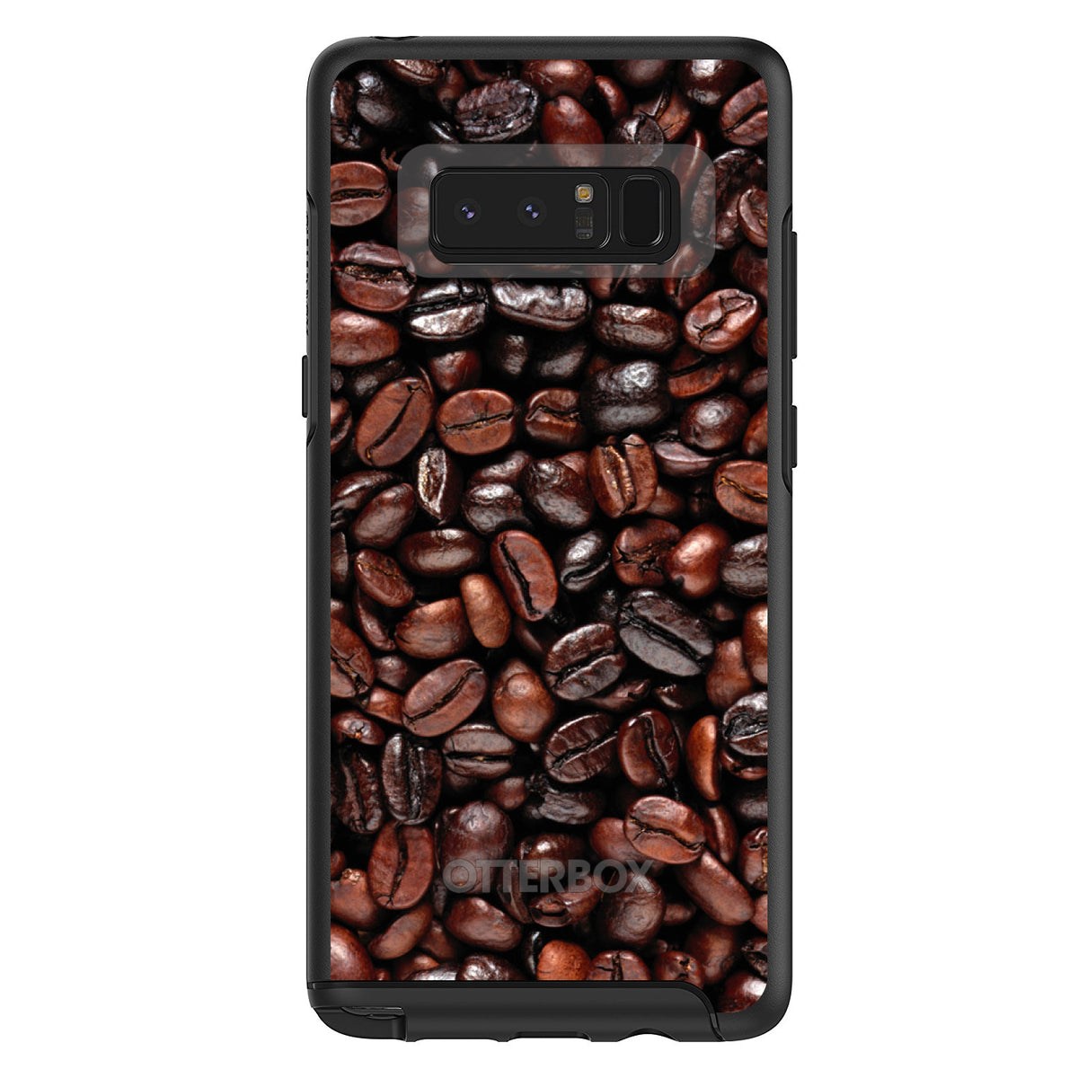 Dark Brown Coffee Beans OtterBox Symmetry Case for iPhone & Galaxy, view 14
