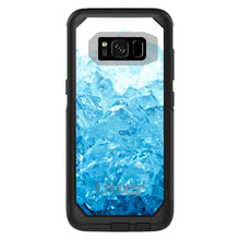 DistinctInk™ OtterBox Commuter Series Case for Apple iPhone or Samsung Galaxy - Clear Blue Ice