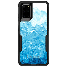 DistinctInk™ OtterBox Commuter Series Case for Apple iPhone or Samsung Galaxy - Clear Blue Ice