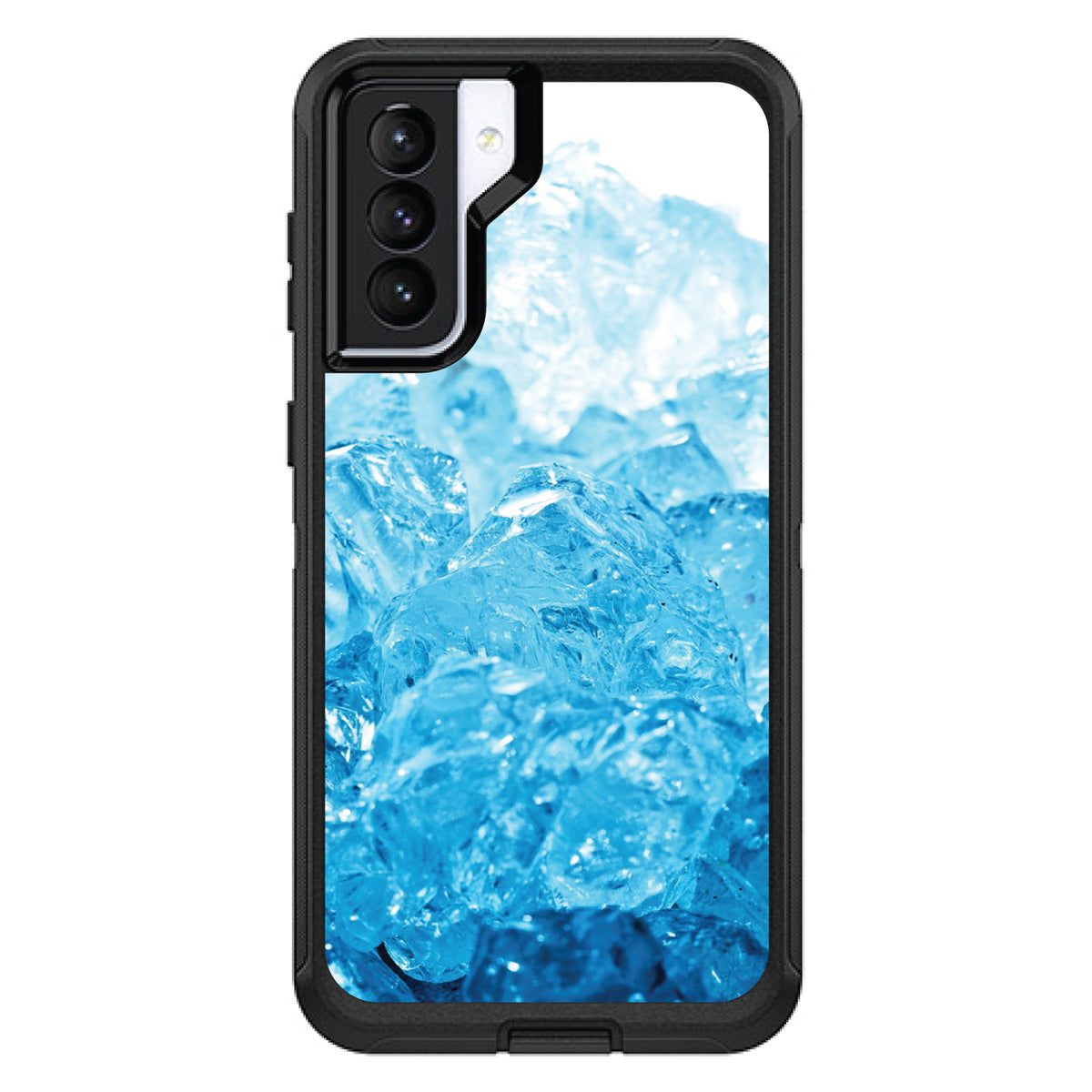 Clear Blue Ice OtterBox Defender Case for iPhone & Galaxy, view 6