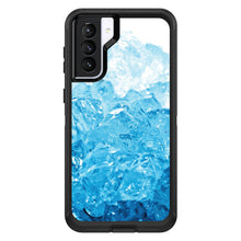 DistinctInk™ OtterBox Defender Series Case for Apple iPhone / Samsung Galaxy / Google Pixel - Clear Blue Ice