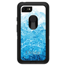 DistinctInk™ OtterBox Defender Series Case for Apple iPhone / Samsung Galaxy / Google Pixel - Clear Blue Ice