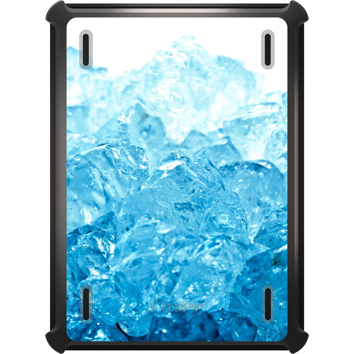 DistinctInk™ OtterBox Defender Series Case for Apple iPad / iPad Pro / iPad Air / iPad Mini - Clear Blue Ice