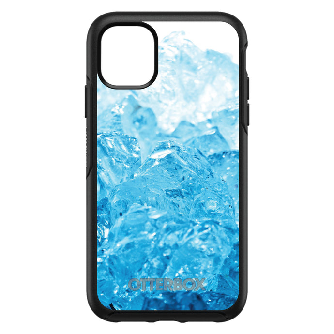 DistinctInk™ OtterBox Symmetry Series Case for Apple iPhone / Samsung Galaxy / Google Pixel - Clear Blue Ice