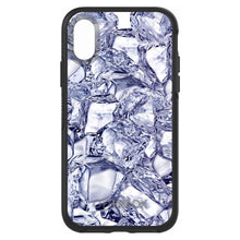 DistinctInk™ OtterBox Symmetry Series Case for Apple iPhone / Samsung Galaxy / Google Pixel - Crystal Clear Ice