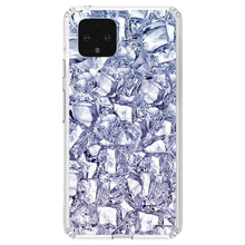 DistinctInk® Clear Shockproof Hybrid Case for Apple iPhone / Samsung Galaxy / Google Pixel - Crystal Clear Ice Image Print