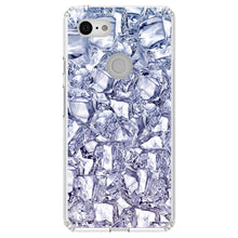 DistinctInk® Clear Shockproof Hybrid Case for Apple iPhone / Samsung Galaxy / Google Pixel - Crystal Clear Ice Image Print
