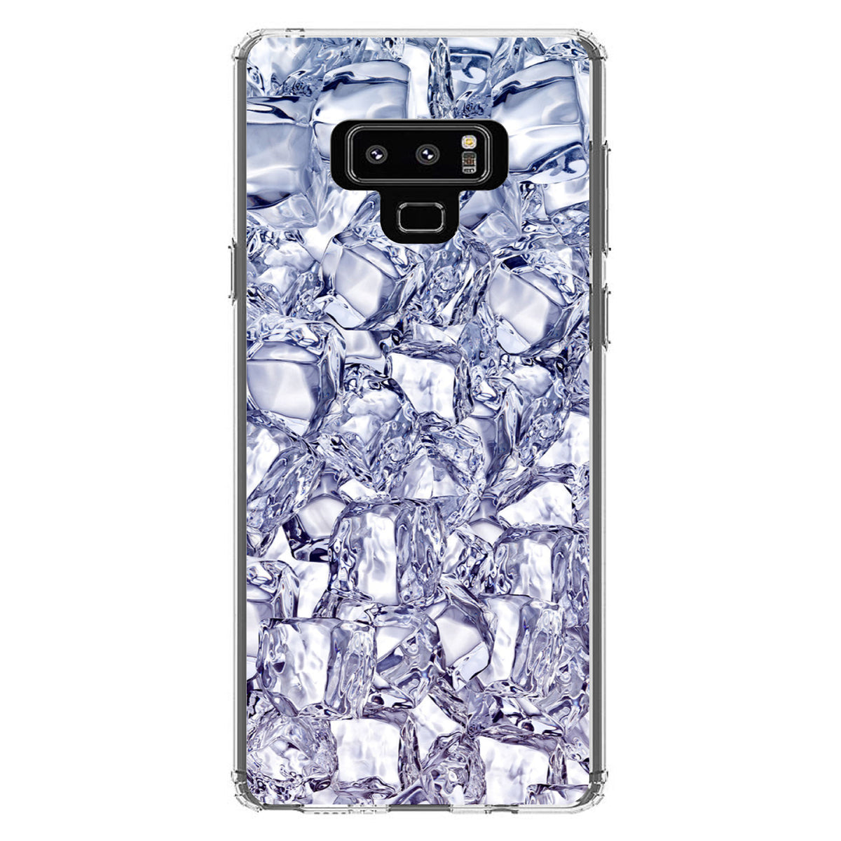 Crystal Clear Ice Image Print Clear Shockproof iPhone Case, view 11