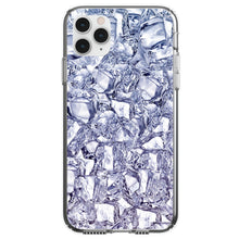 DistinctInk® Clear Shockproof Hybrid Case for Apple iPhone / Samsung Galaxy / Google Pixel - Crystal Clear Ice Image Print