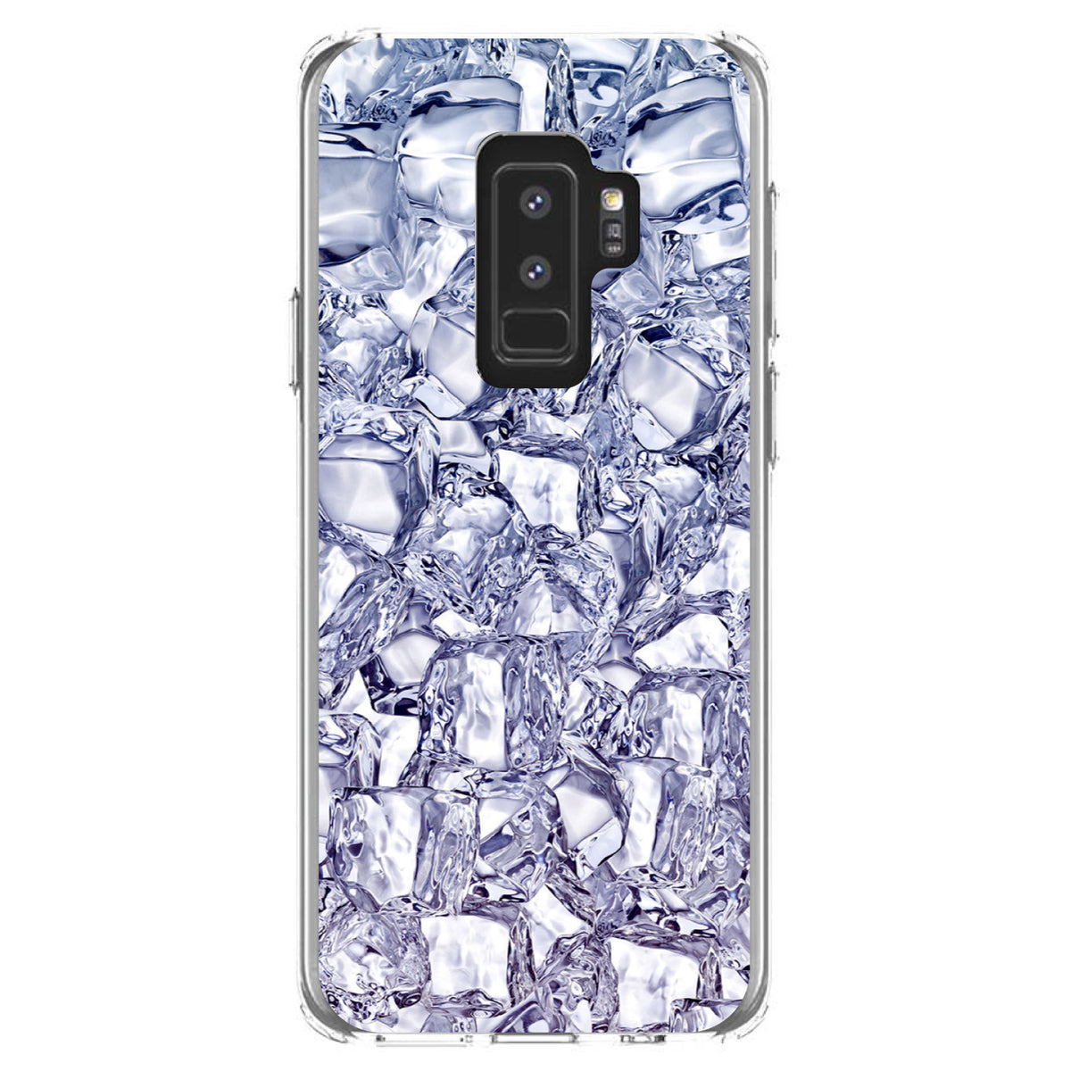 Crystal Clear Ice Image Print Clear Shockproof iPhone Case, view 20