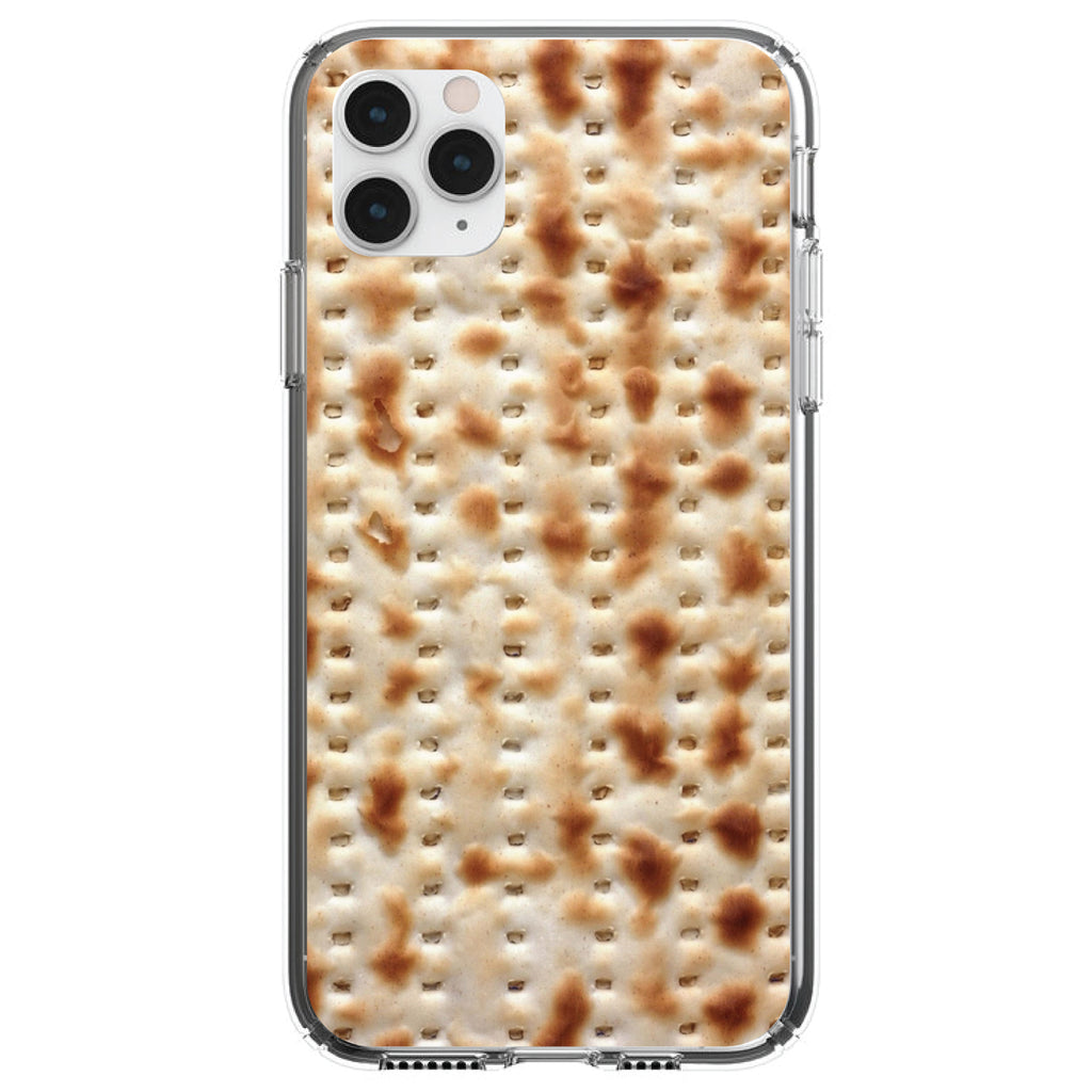Passover Matzah Clear Shockproof iPhone Case