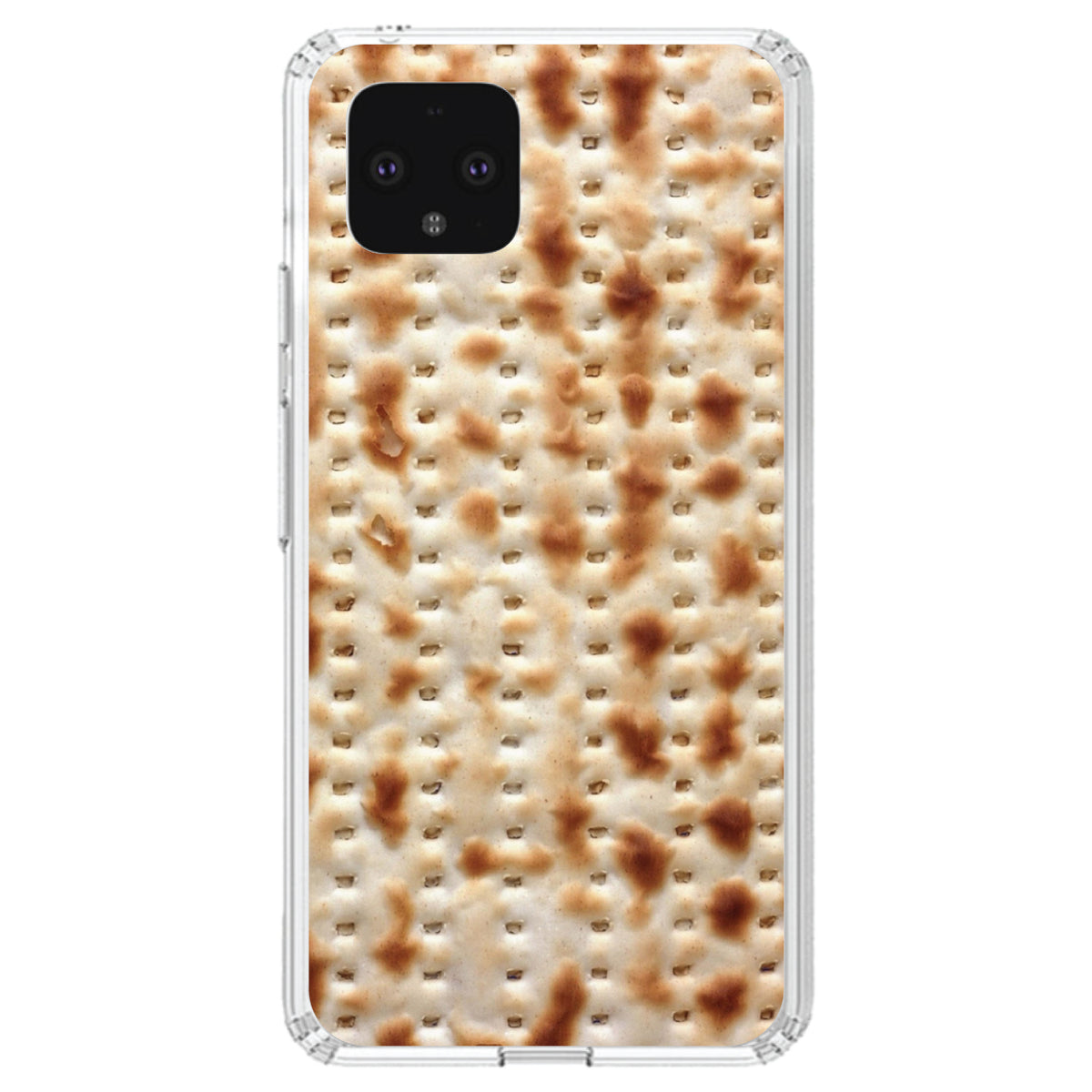 Passover Matzah Clear Shockproof iPhone Case, view 23