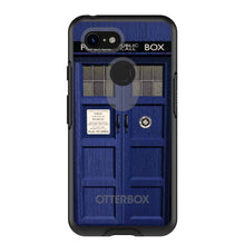 DistinctInk™ OtterBox Symmetry Series Case for Apple iPhone / Samsung Galaxy / Google Pixel - London Police Call Box TARDIS