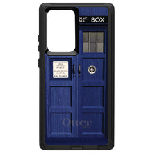 DistinctInk™ OtterBox Defender Series Case for Apple iPhone / Samsung Galaxy / Google Pixel - London Police Call Box TARDIS