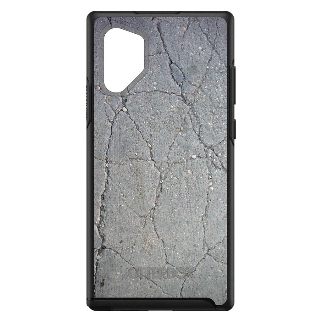 Grey Cracked Concrete OtterBox Symmetry Case for iPhone & Galaxy, view 11