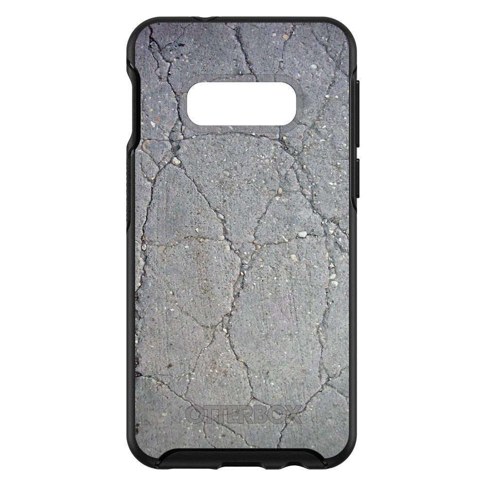 Grey Cracked Concrete OtterBox Symmetry Case for iPhone & Galaxy, view 7