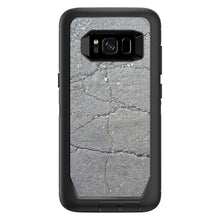 DistinctInk™ OtterBox Defender Series Case for Apple iPhone / Samsung Galaxy / Google Pixel - Grey Cracked Concrete