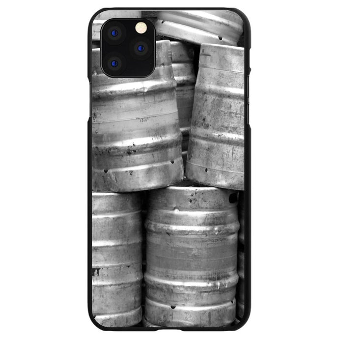 DistinctInk® Hard Plastic Snap-On Case for Apple iPhone or Samsung Galaxy - Beer Kegs